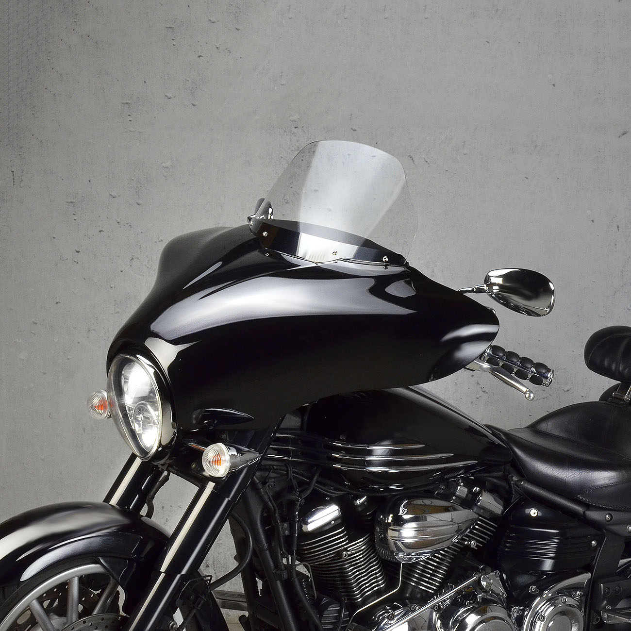 chopper yamaha STRATOLINER 2013 1900 DELUXE; parabrezza cupolino ;&nbsp; 2010 2011 2012 2013; 